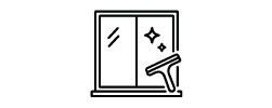 Glas- und Fensterreinigung Icon